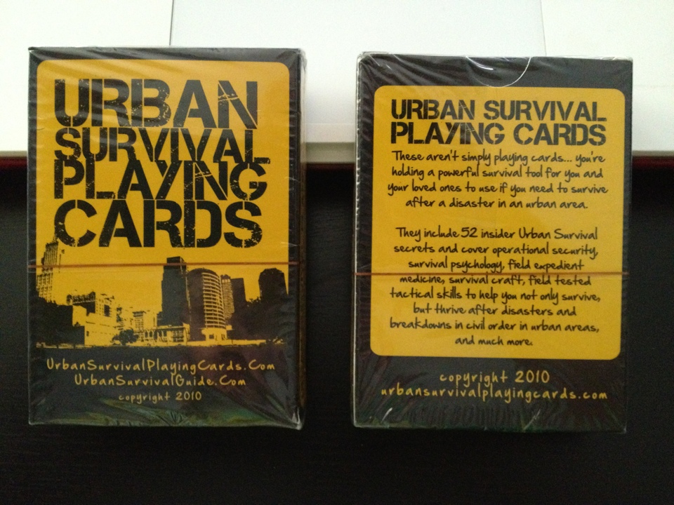Deal or Dud Urban Survival Playing Cards