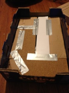 cardboard box layers